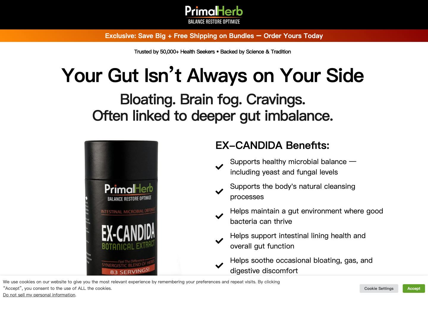 blood sugar support landing page 3