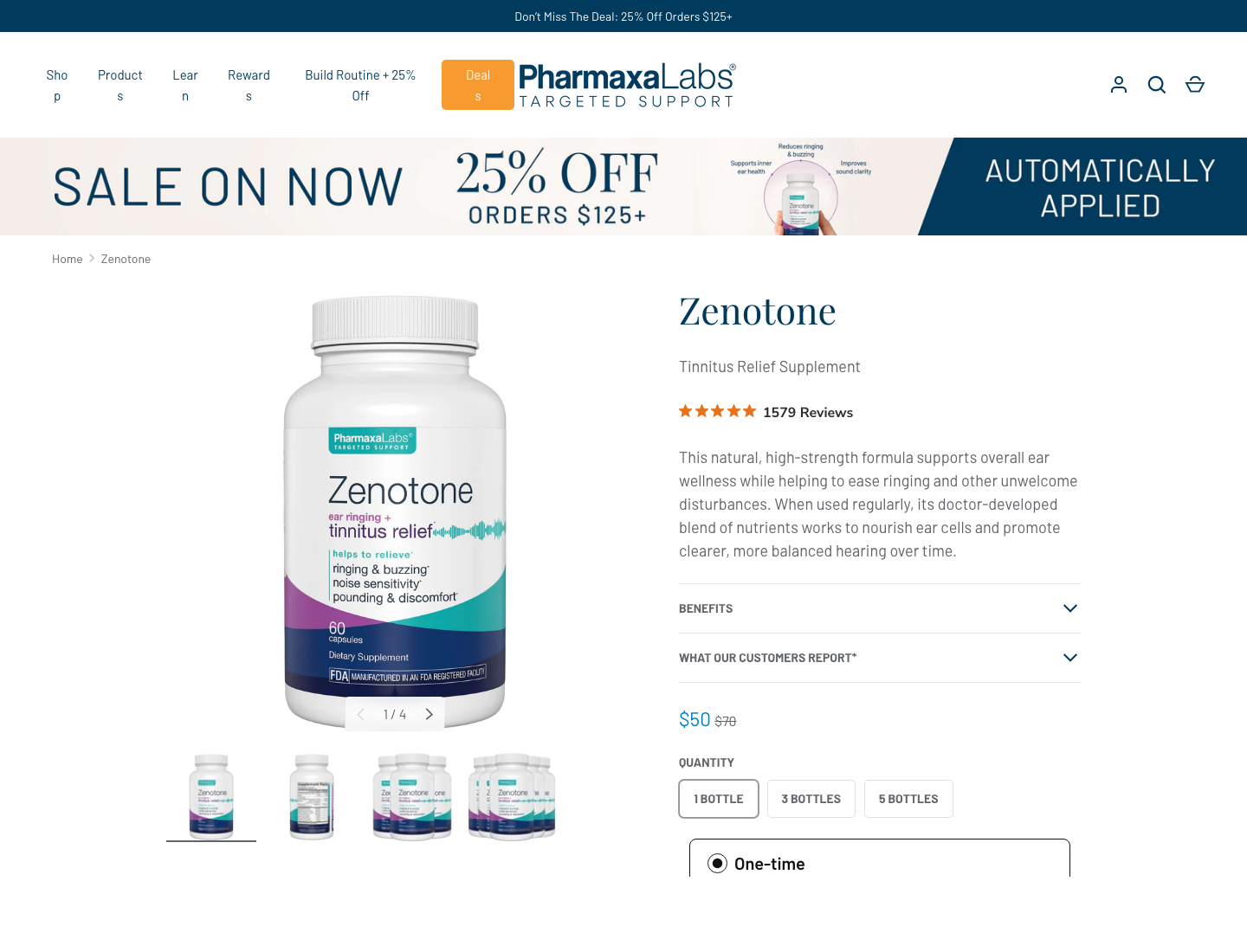 tinnitus relief landing page 4