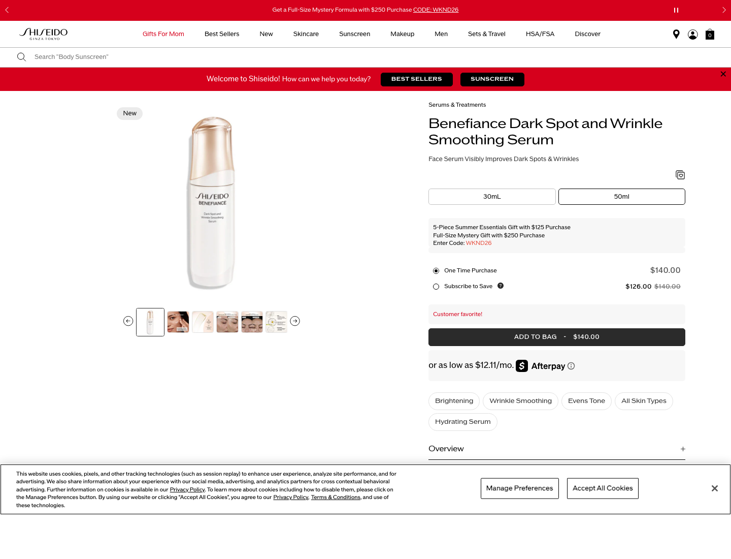 wrinkle cream landing page 4
