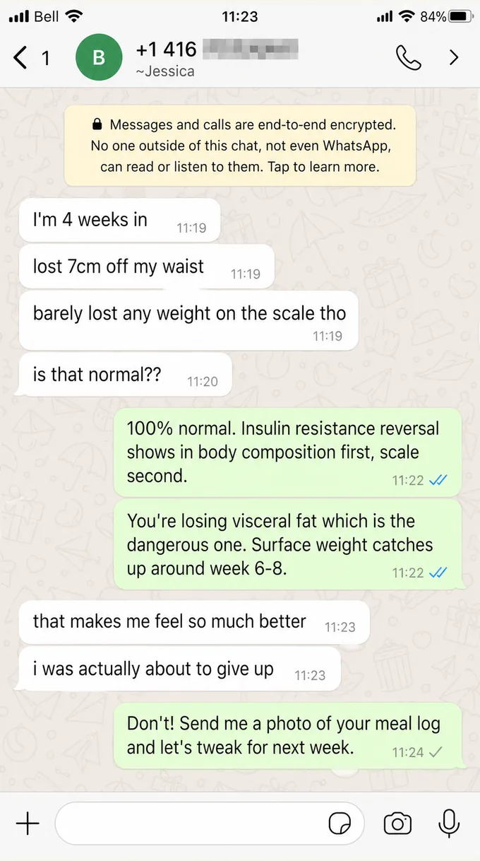 WhatsApp customer message 7