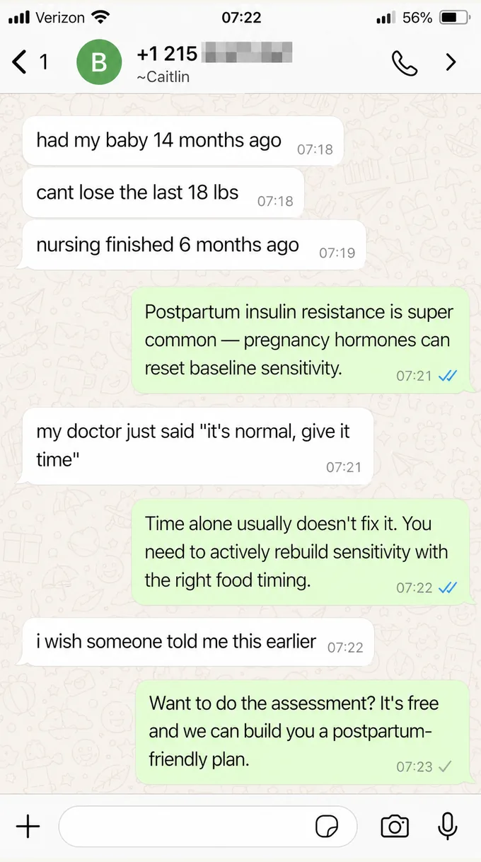 WhatsApp customer message 8