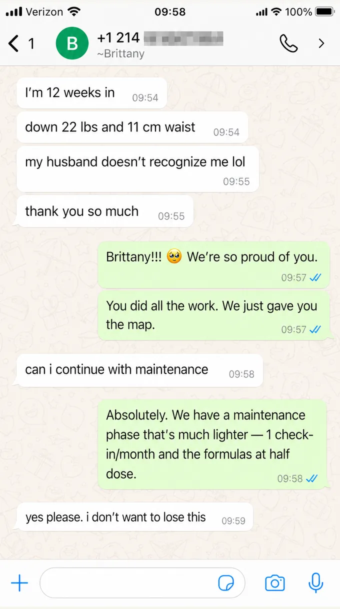 WhatsApp customer message 18
