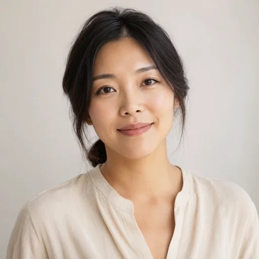 AI-generated portrait of a Biolifewell wellness coach